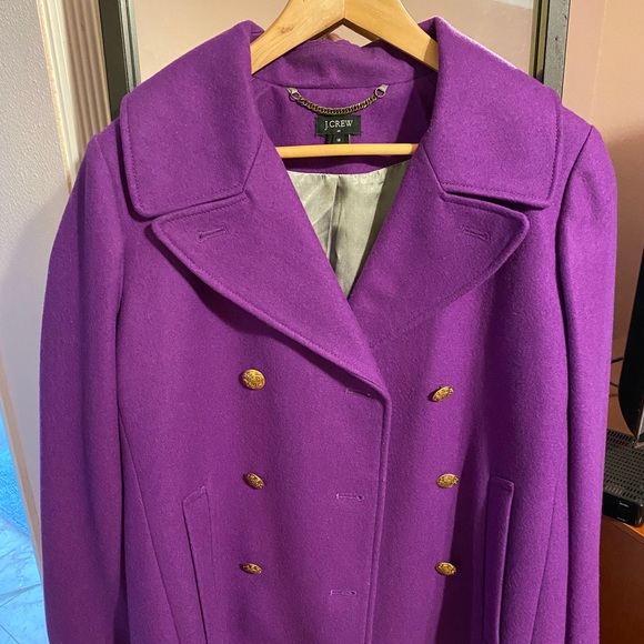 J crew pea coat